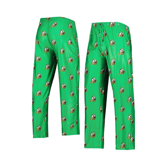 Men's Green Oregon Ducks Logo Flagship Allover Print Pants
