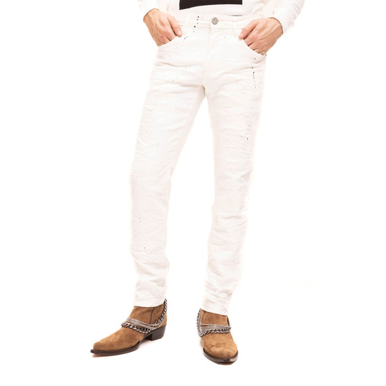Men's Modern Painted Denim Jeans