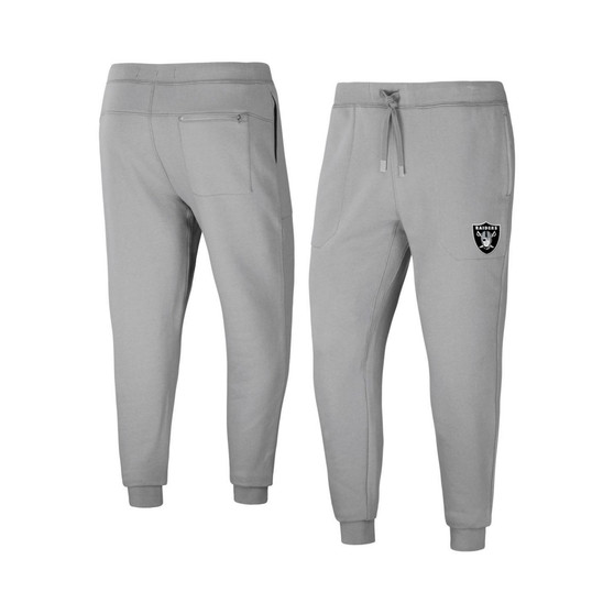 Men's NFL x Darius Rucker Collection by Gray Las Vegas Raiders Fleece Jogger Pants