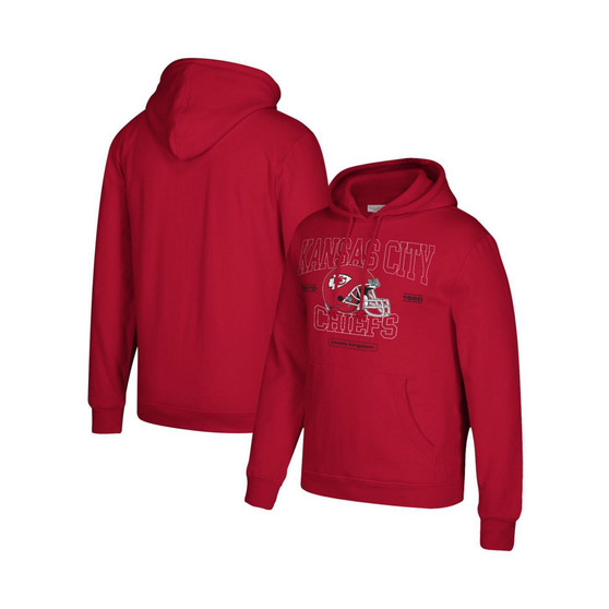 Men's Red Kansas City Chiefs Classic Helmet Pullover Hoodie