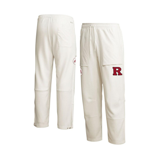 Men's Cream Rutgers Scarlet Knights Zero Dye AEROREADY Pants