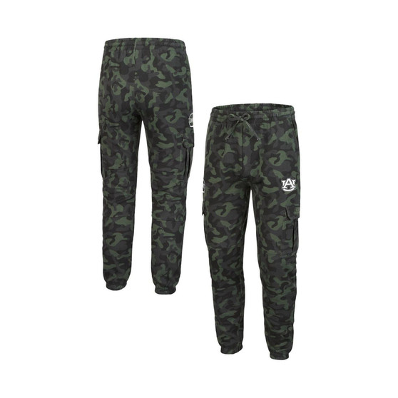 Men's Camo Auburn Tigers Logo Oht Military-Inspiration Appreciation Code Fleece Pants