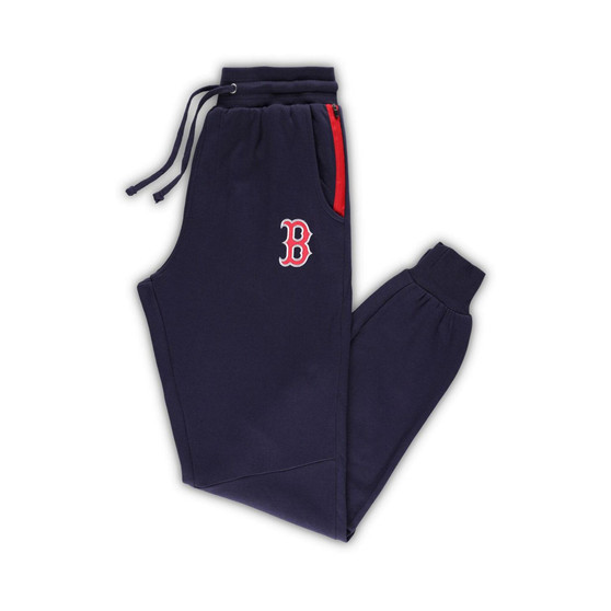Men's Navy Boston Red Sox Big and Tall Jogger Pants