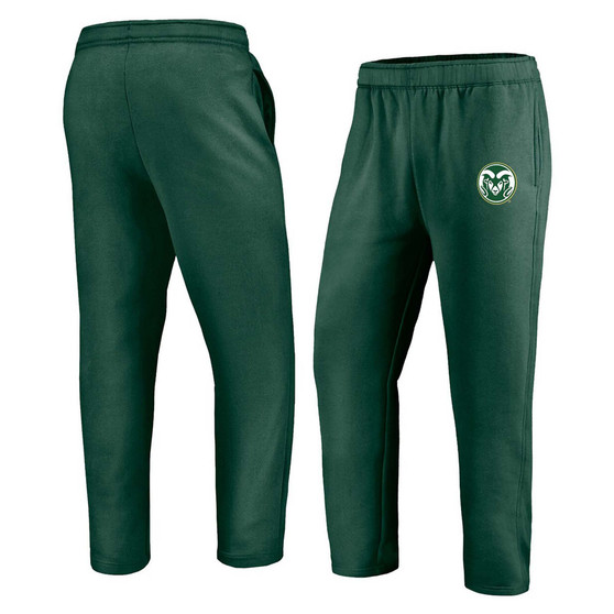 Men's Green Colorado State Rams School Logo Sweatpants