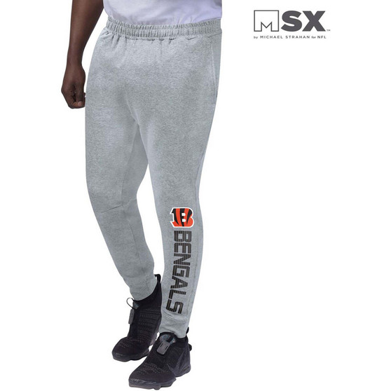 Men's Heather Gray Cincinnati Bengals Jogger Pants