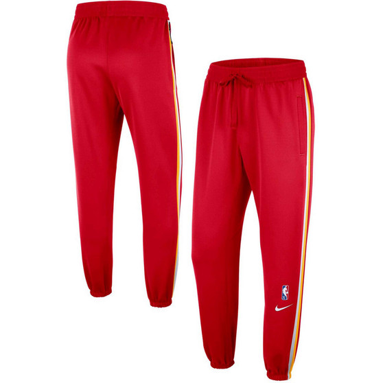 Men's Red Atlanta Hawks 75th Anniversary Showtime On Court Performance Pants