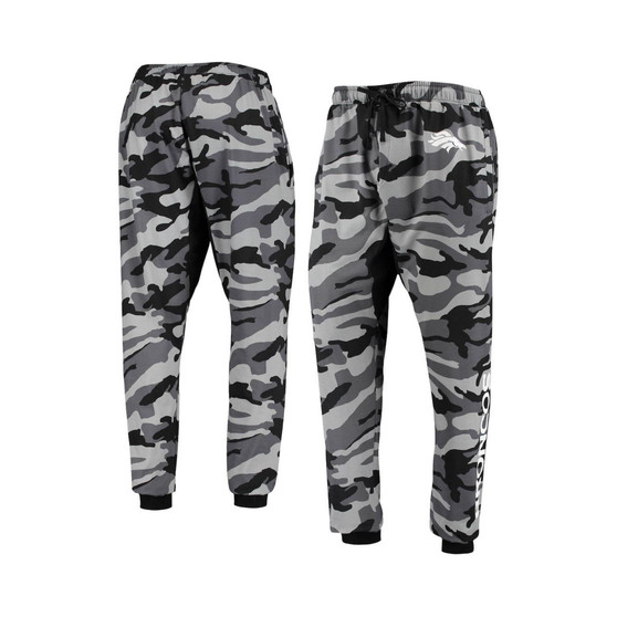 Men's Black Denver Broncos Camo Jogger Pants