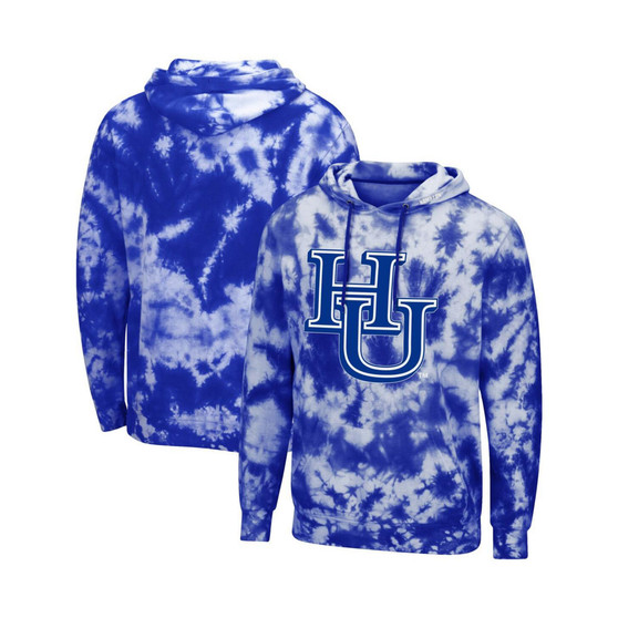 Men's Royal Hampton Pirates Tie-Dye Pullover Hoodie