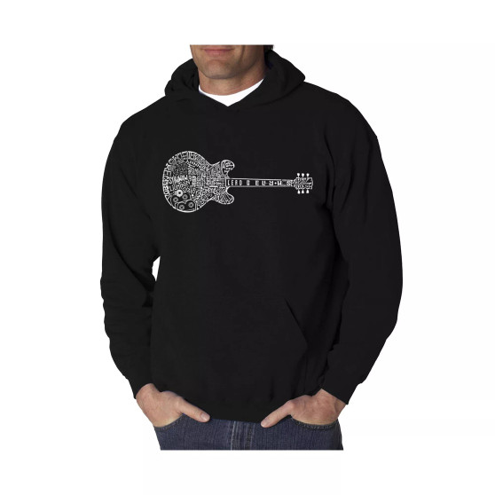 Men's Word Art Hooded Sweatshirt - Blues Legends