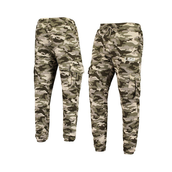 Men's Camo LSU Tigers OHT Military-Inspired Appreciation Code Fleece Pants