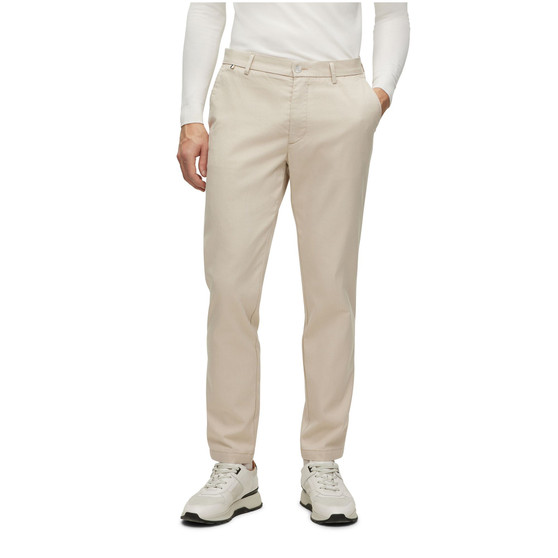 Men's Structured Blend Regular-Fit Trousers