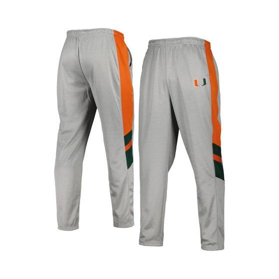 Men's Heathered Gray and Orange Miami Hurricanes Bushwood Pants