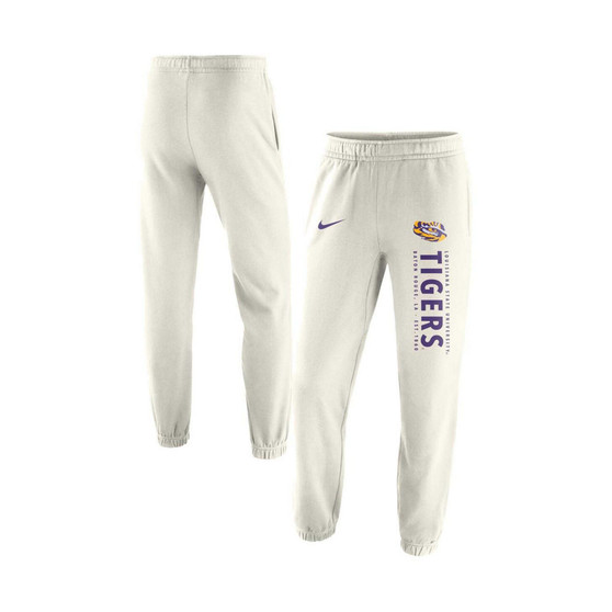 Men's Cream LSU Tigers Saturday Fleece Pants
