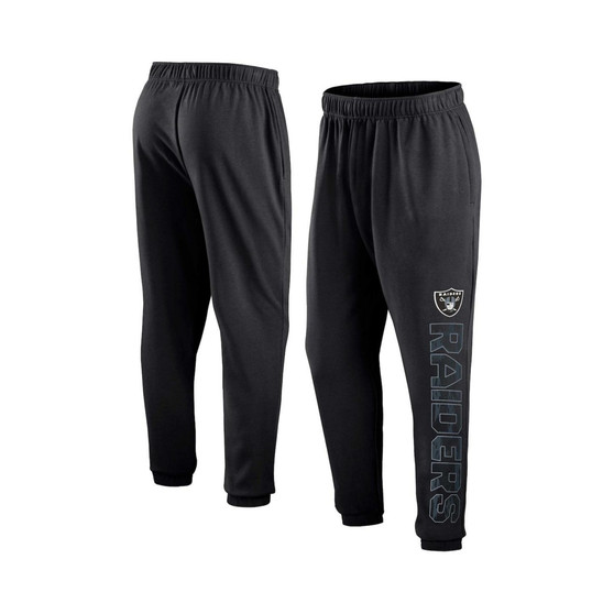 Men's Branded Black Las Vegas Raiders Wordmark Logo Sweatpants
