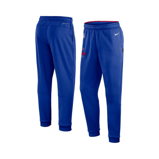 Men's Royal Buffalo Bills Sideline Logo Performance Pants