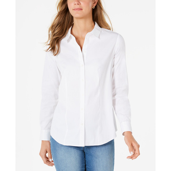 Classic Button-Front Shirt, Created for Macy's
