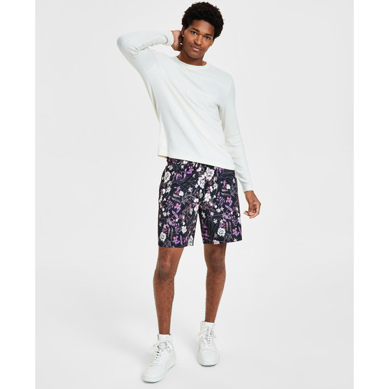 Men's Textured Crewneck Sweater, Created for Macy's