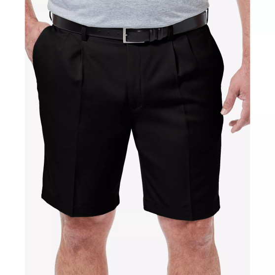 Men's Big & Tall Cool 18 PRO® Classic-Fit Stretch Pleated 9.5" Shorts