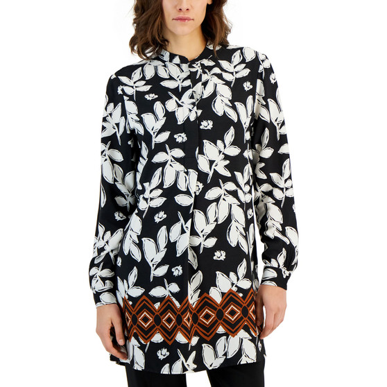 Women's Printed Popover Tunic