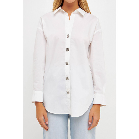 Women's Oversize Collared Shirt