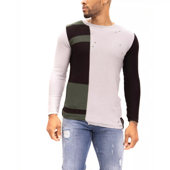 Men's Modern Color Block Sweater