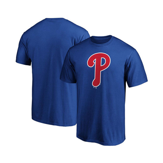 Men's Royal Philadelphia Phillies Official Logo T-shirt