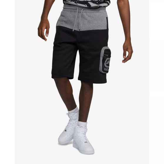 Men's Big and Tall Top Block Cargo Fleece Shorts