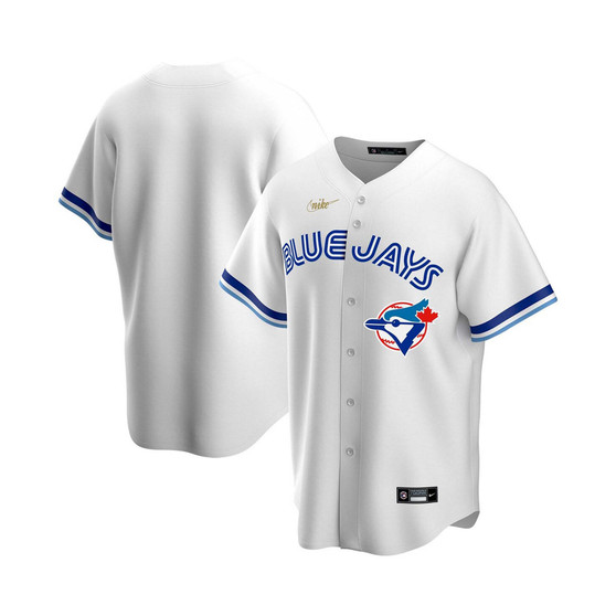 Men's White Toronto Blue Jays Home Cooperstown Collection Team Jersey