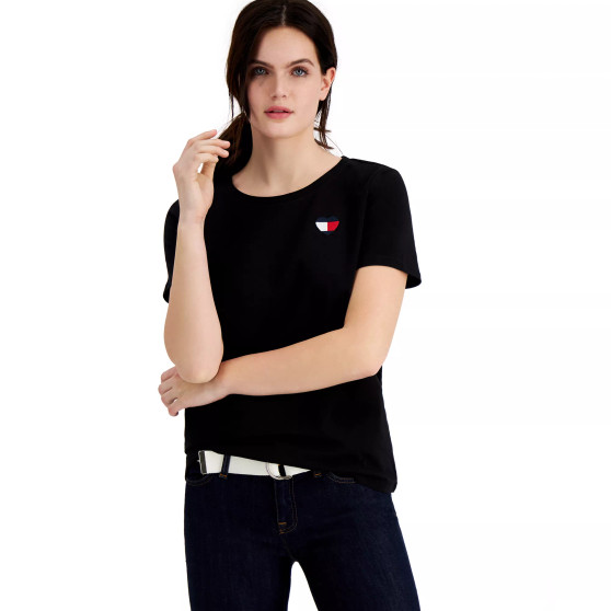 Women's Embroidered Heart-Logo T-Shirt