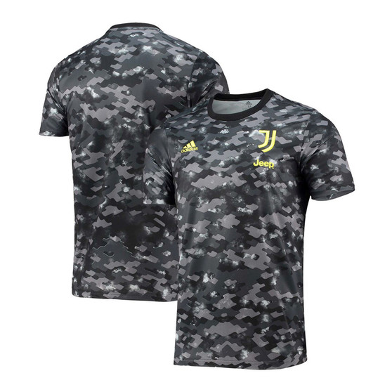 Men's Black Juventus 2021,22 Pre-Match Jersey