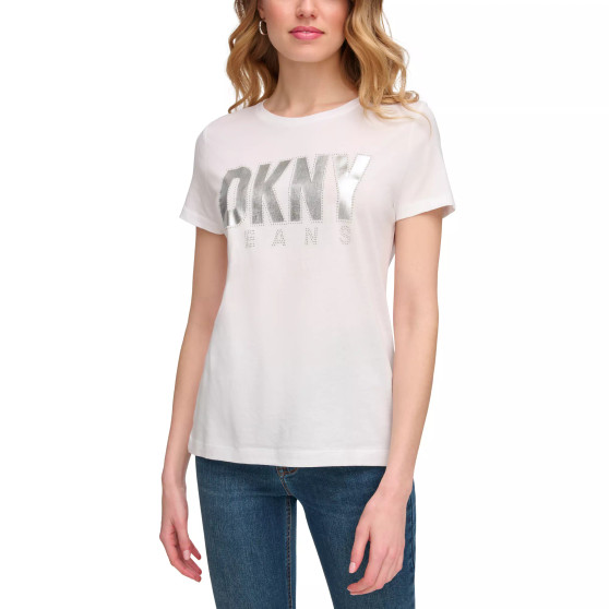 Women's Embellished Foiled Logo T-Shirt