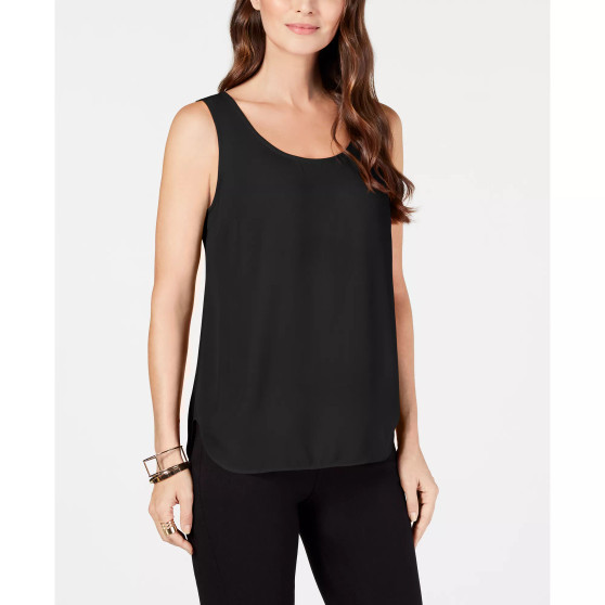 Women's Sleeveless Scoop-Neck Blouse, Created for Macy's