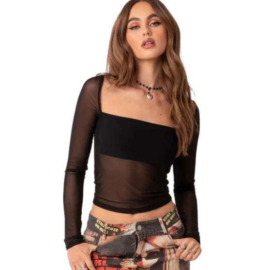Women's Marta Mesh Top
