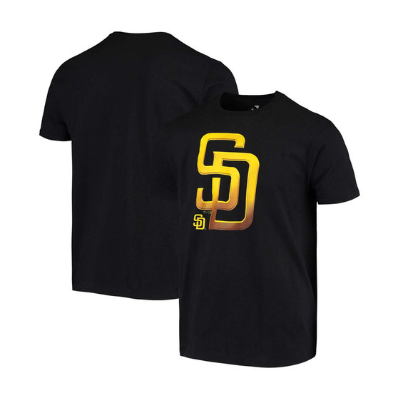 Men's Black San Diego Padres Midnight Mascot Team Logo T-shirt
