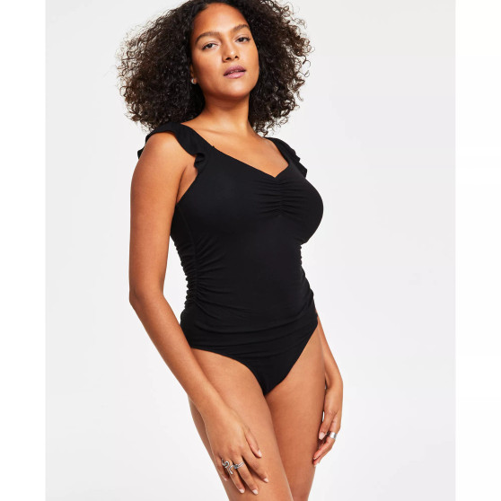 Women's Ruched Flutter-Sleeve Bodysuit, Created for Macy's