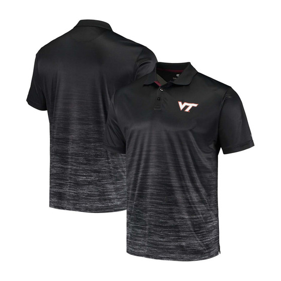 Men's Black Virginia Tech Hokies Marshall Polo