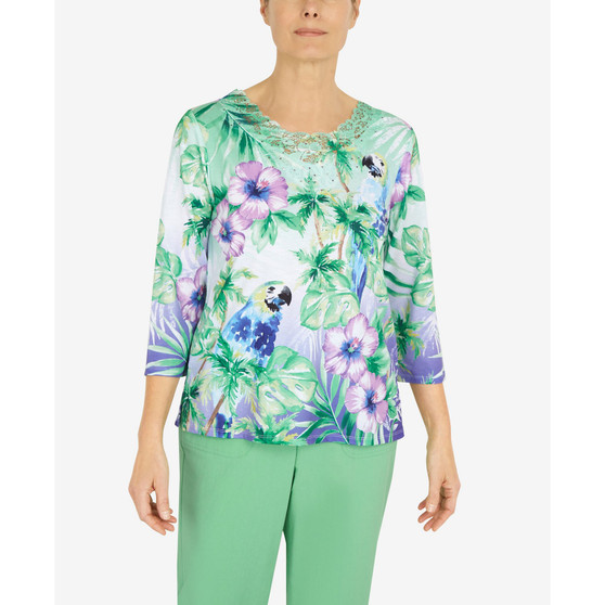 Women's Parrot Tropical Top