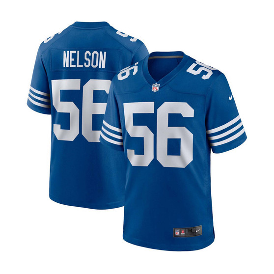 Men's Quenton Nelson Royal Indianapolis Colts Alternate Game Jersey