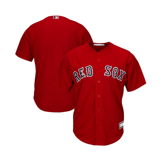 Men's Red Boston Red Sox Big and Tall Replica Team Jersey