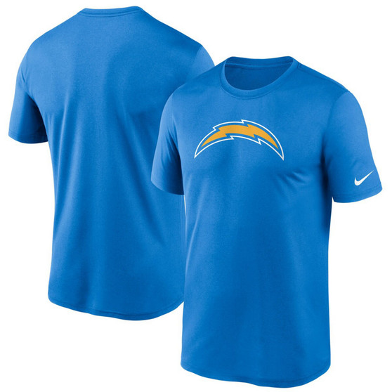 Men's Powder Blue Los Angeles Chargers Logo Essential Legend Performance T-Shirt