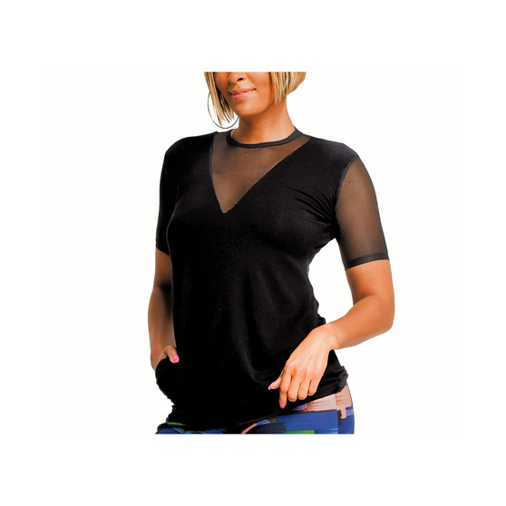 Women's Mesh Tunic Top