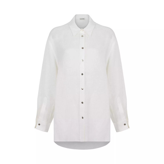 Women's Oversized Linen Shirt