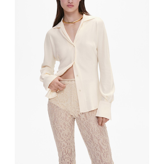 Women's Draped Fitted Shirt