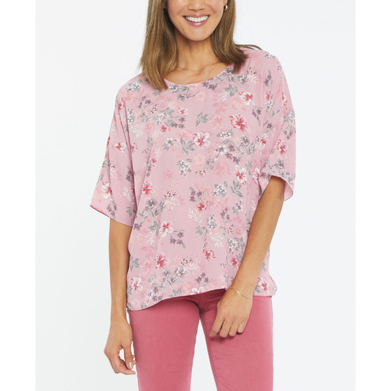 Women's Woven Oversized T-shirt