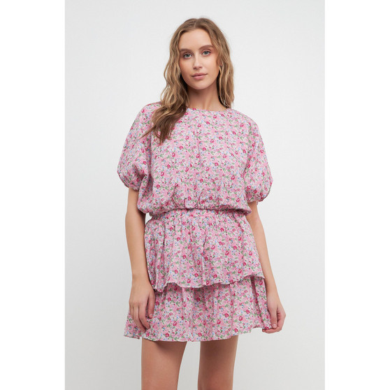 Women's Voluminous Crop Top