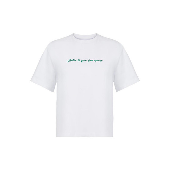 Women's Embroidered Oversized T-Shirt