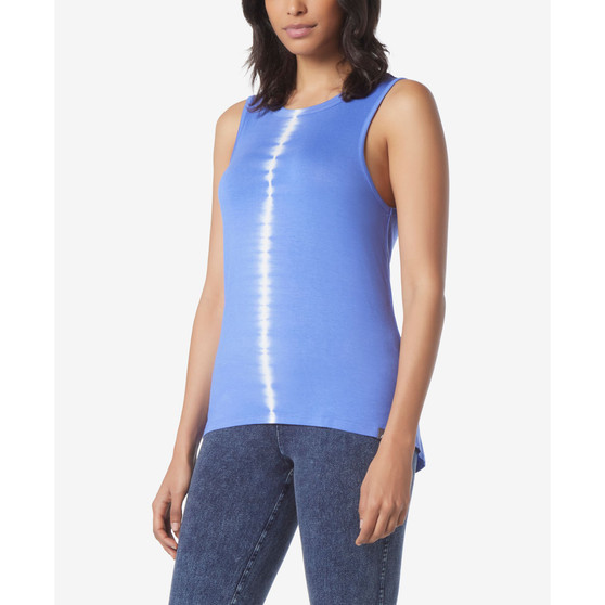 Women's Tie Dye Crew Neck Tank Top