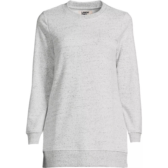 Women's Tall Serious Sweats Crewneck Long Sleeve Sweatshirt Tunic