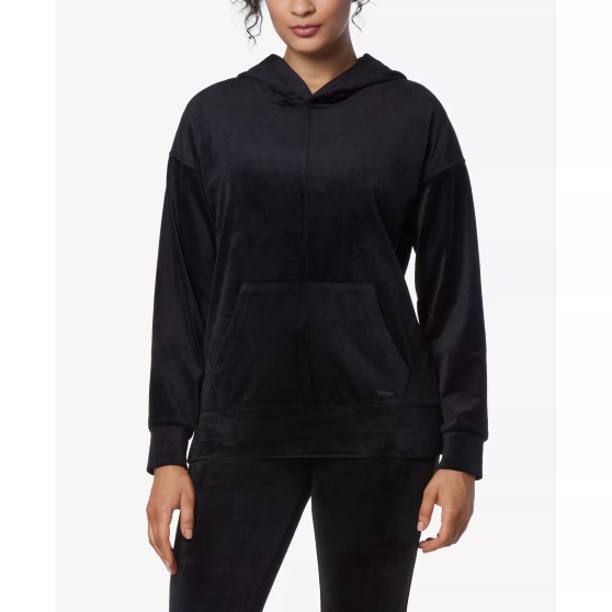 Women's Long Sleeve Leggings Length Velvet Hoodie