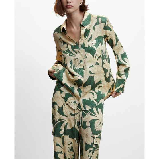 Women's Floral Print Shirt